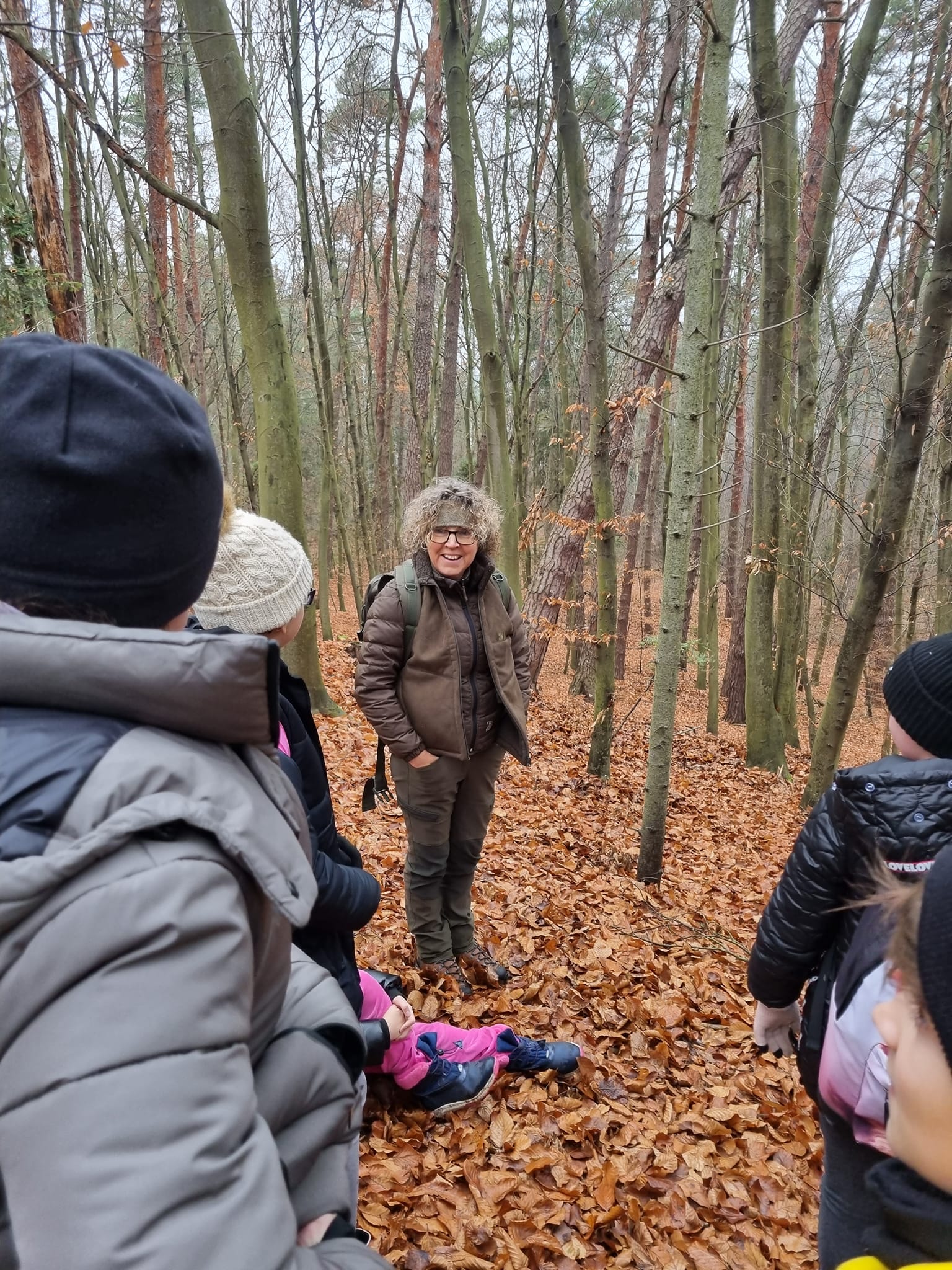 Pani Leśnik Joanna Drożdzowska chwali naszą postawę