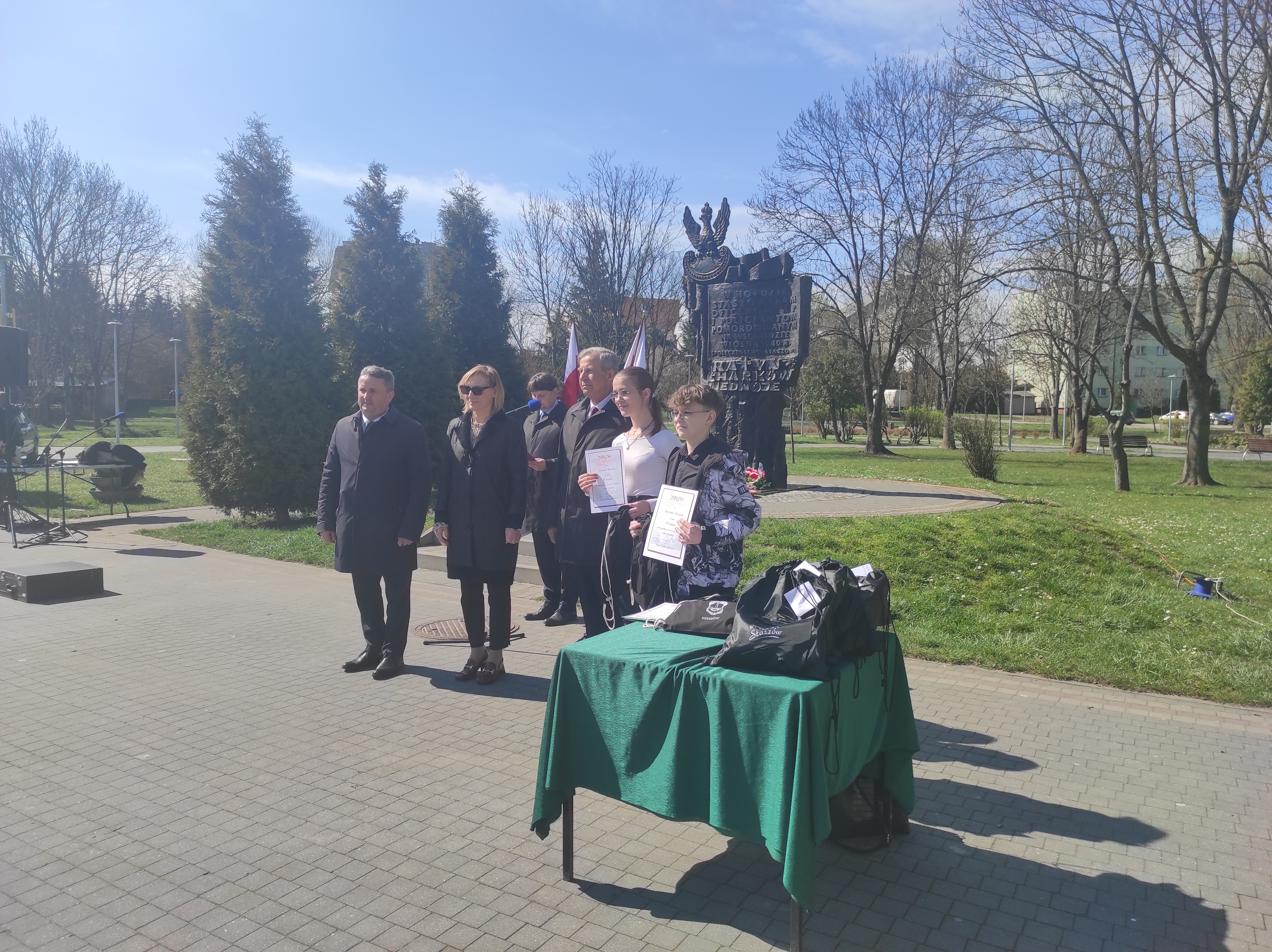 Odbiór nagród w konkursach