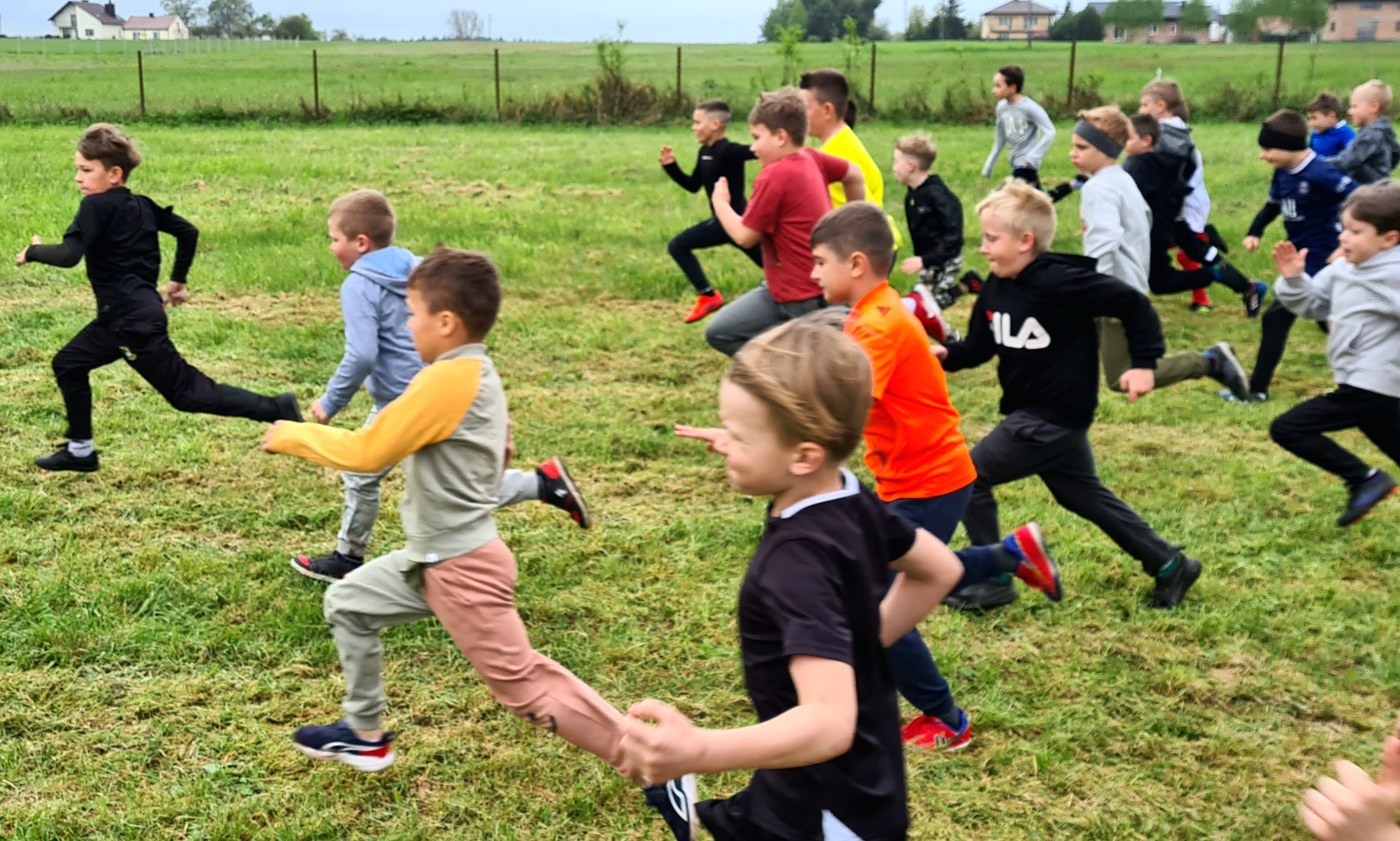 Start chłopców z klasy I – III