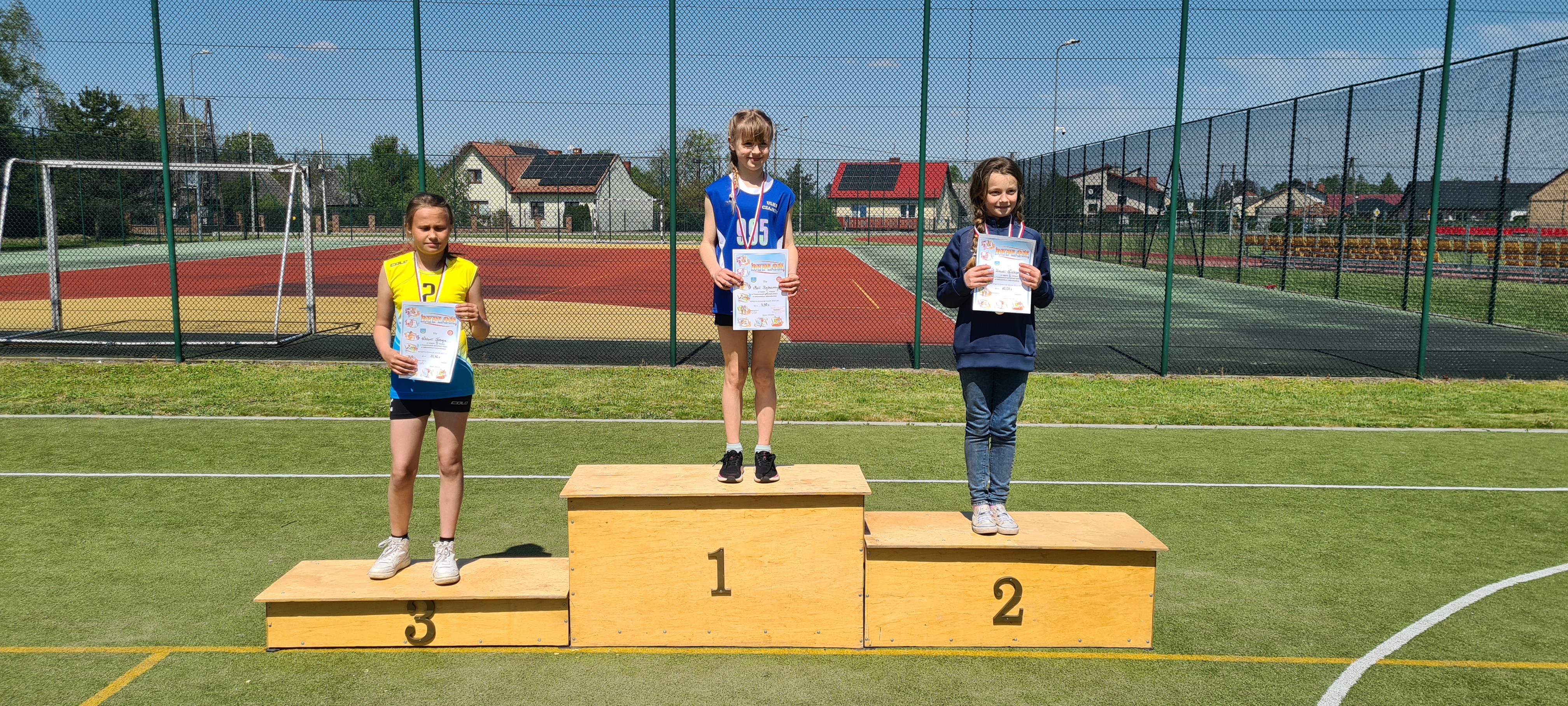 Najszybsze z klas 4 na podium