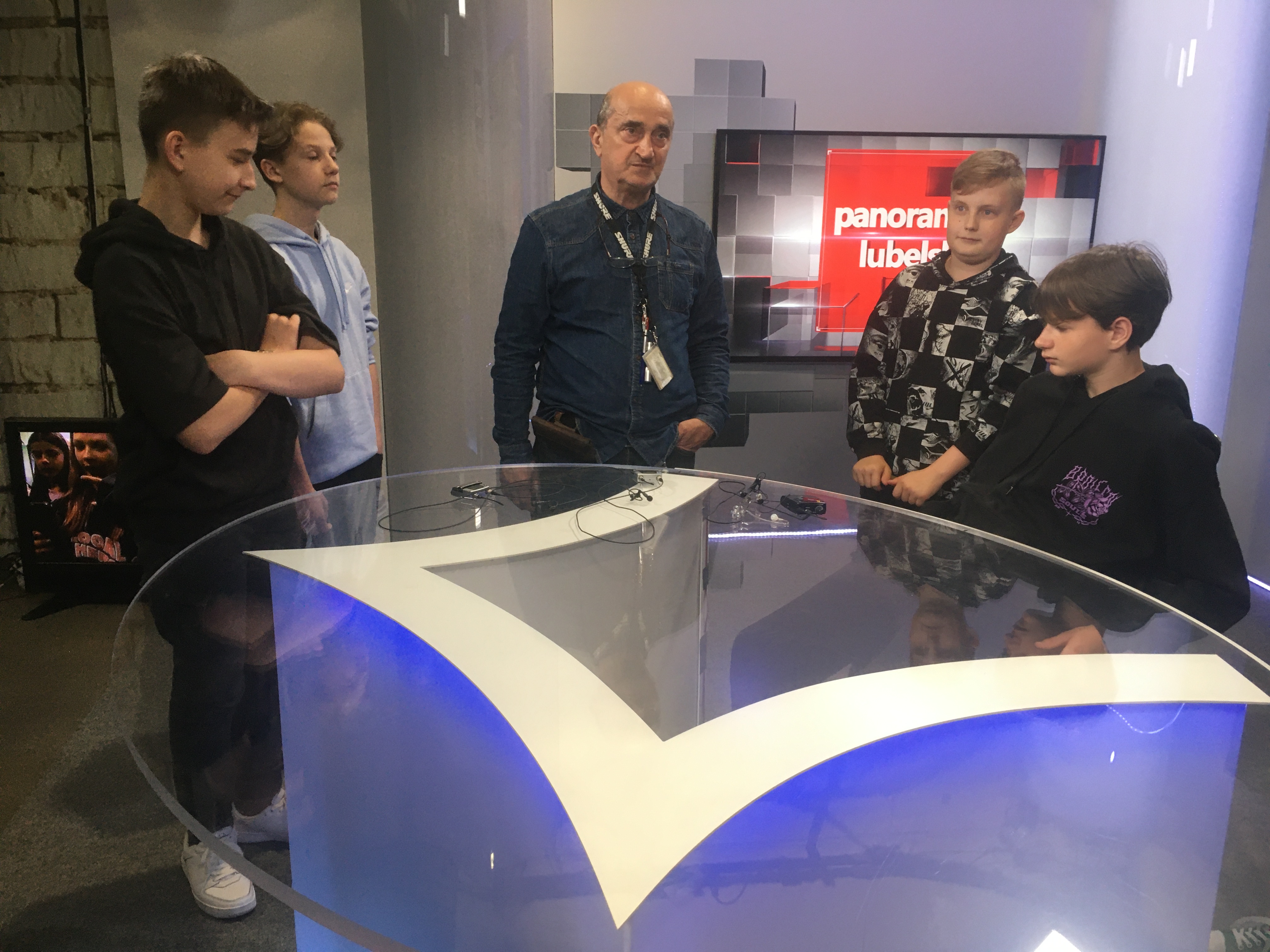 Przewodnik opowiada o pracy dźwiękowca