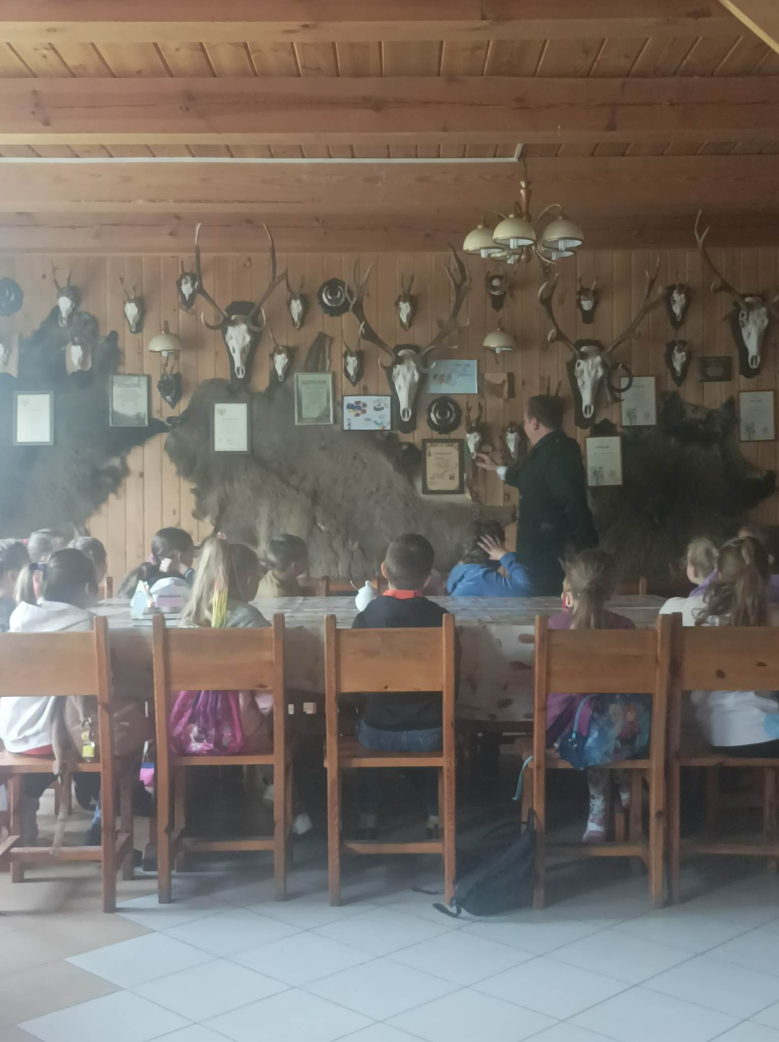 Spotkanie w domu myśliwskim „Knieja”